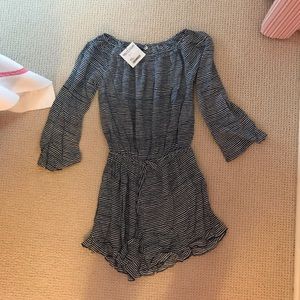 STRIPED ROMPER